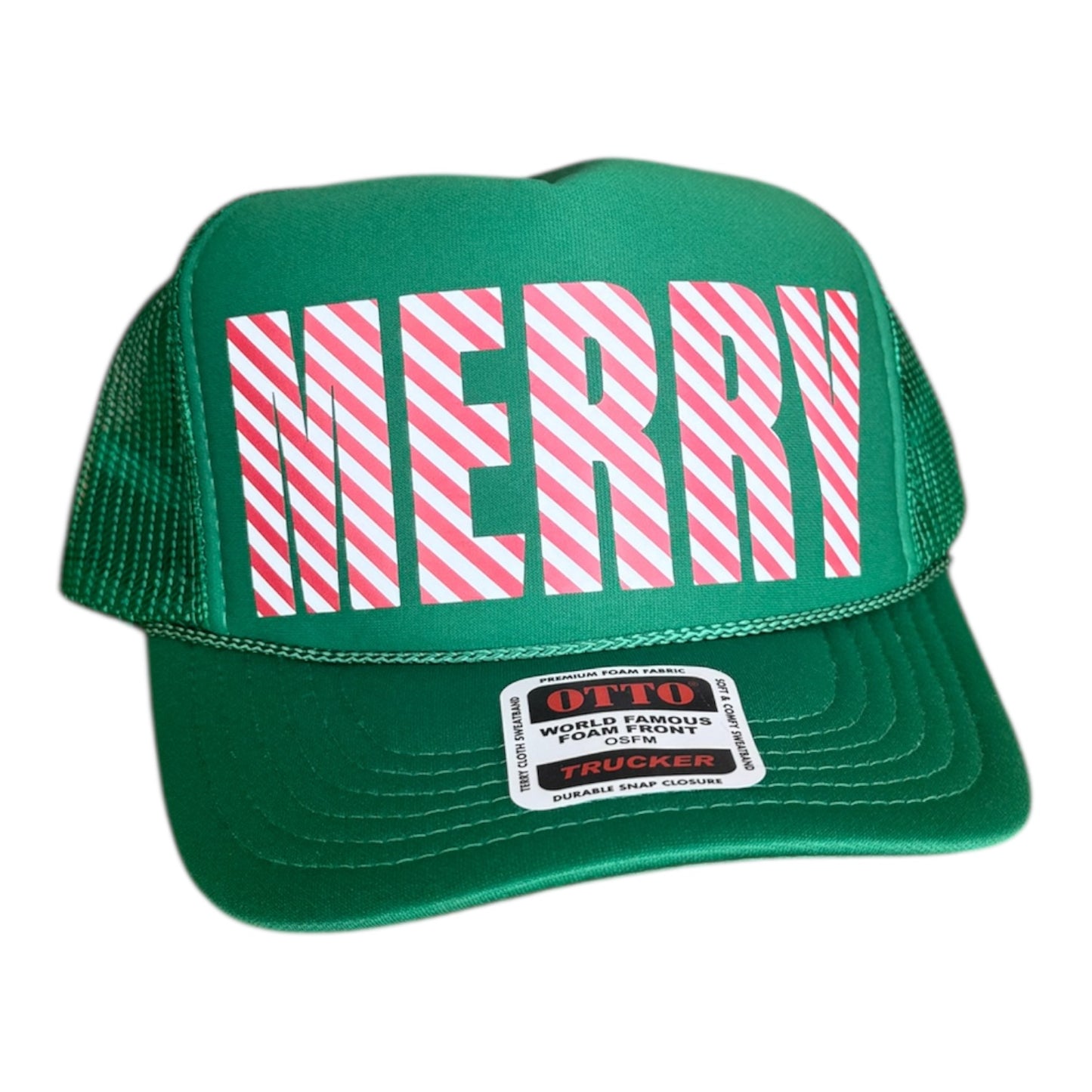 Merry Trucker Hat - Kelly Green
