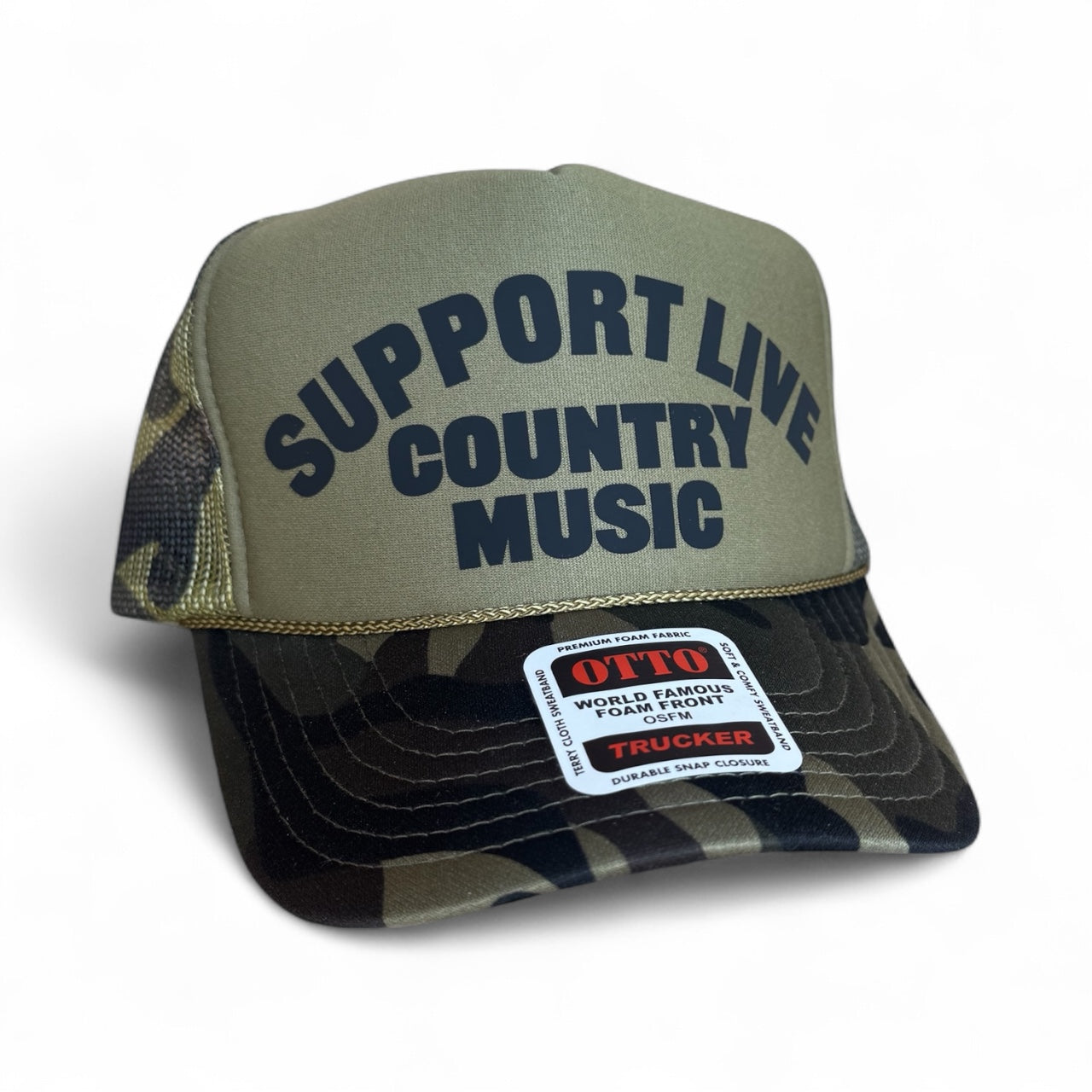 Support Live Country Music - Foam Trucker Hat