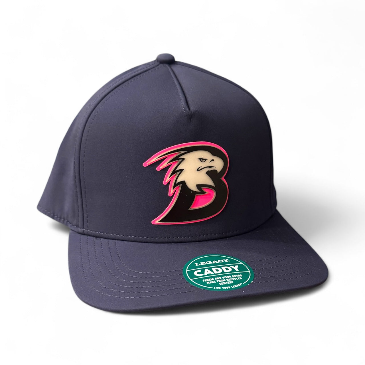 PINK OUT - BROCK Glow in the Dark Navy Performance Hat