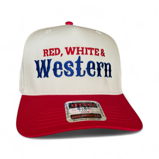 RED WHITE AND WESTERN