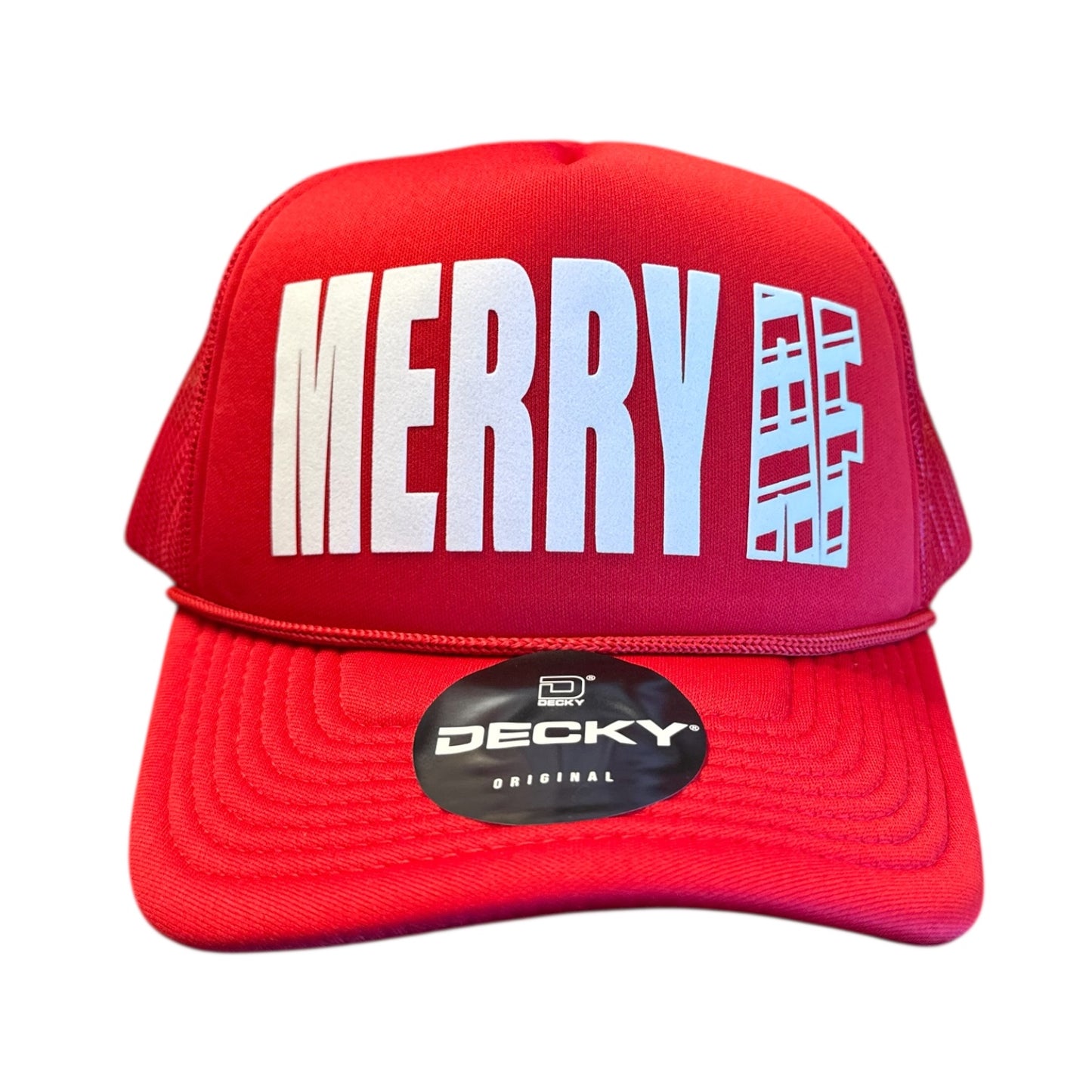 Merry AF Trucker Hat - Red